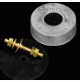 Stern anode kit - Baglietto type - 135mm-5.31" DIA. - ALUMINIUM - 00153AL - Tecnoseal